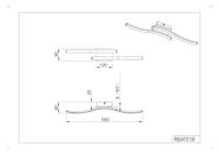 Trio Design plafondlampRoute rechthoekig - R62472135 - thumbnail