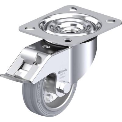 Blickle LE-VE 80R-FI-SG Zwenkwiel met rem Wieldiameter: 80 mm Draagvermogen (max.): 50 kg 1 stuk(s)