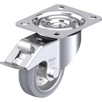 Blickle LE-VE 80R-FI-SG Zwenkwiel met rem Wieldiameter: 80 mm Draagvermogen (max.): 50 kg 1 stuk(s) - thumbnail