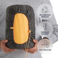 Sea To Summit Pursuit Plus zelfopblazend - groot - slaapmat geel - thumbnail