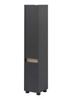 Schildmeyer Hoge badkamerkast Cosmo (1 deur (breedte 30,2 cm), Antraciet) - thumbnail