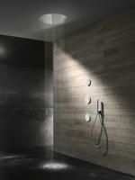 Hoofddouche Hotbath Mate Inbouw Rond 50 cm Geborsteld Nikkel - thumbnail