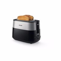 Philips Home HD2516/90 Daily Broodrooster RVS, Zwart - thumbnail