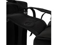 Urbanproof cargo dubbele fietstas 38 liter zwart - thumbnail