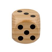 Houten Dobbelsteen - thumbnail