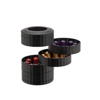 Alessi Plisse Capsule houder - Zwart - MDL19 - thumbnail