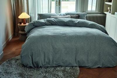 Beddinghouse Beddinghouse Dekbedovertrek Ivan Zwart 140x200/220 cm