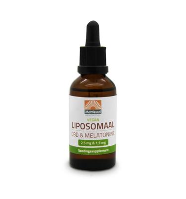 Vegan liposomaal CBD 0.5mg & melatonine 0.29mg 30 Milliliter