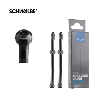 SCHWALBE Tubeless ventiel 100mm (2 stuks) SCHWALBE Tubeless ventiel 100mm (2 stuks)
