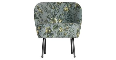 WOOOD Fauteuil 'Vogue Poppy', kleur Grijs