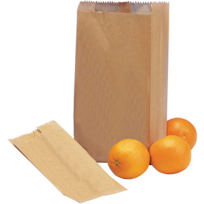 Zak | Fruitzak | Papier | Nr. 2 | 2 pond | 16/ 10x30.5cm | bruin | 10 kg