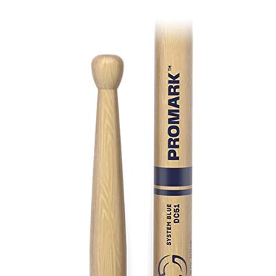 Promark System Blue DC51 Hickory marching drumstokken Promark System Blue DC51 Hickory marching drumstokken