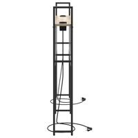 Bergend Hoofdeinde met Oplaadstation Sonoma eiken 120 cm - thumbnail