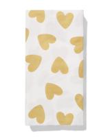 HEMA Servetten 33x18cm papier hart - 12 stuks (goud) - thumbnail