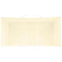 VidaXL Papieren zakken 250 st met hengsels 32x17x44 cm geel - thumbnail