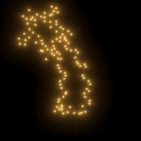 VidaXL Kerstverlichting meteoor met grondpinnen 115 led&apos;s 89 cm - thumbnail