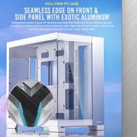 Antec C8 Aluminum white midi tower behuizing - thumbnail