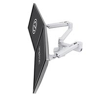 Ergotron LX Dual Arm Side by Side Desk Mount Monitor-tafelbeugel Aantal monteerbare displays: 2 Display(s) 38,1 cm (15) - 68,6 cm (27) Wit In hoogte - thumbnail