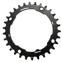 SunRace chainring crmx04 black 32 teeth 104 mm - thumbnail