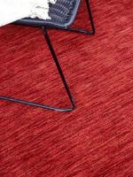 MOMO Rugs - Vloerkleed Panorama Uni Rond Red - 150 rond - thumbnail