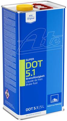 Ate remvloeistof "super dot 5.1". brake fluid 5 l super dot 5.1 Ate remvloeistof "super dot 5.1". brake fluid 5 l super dot 5.1
