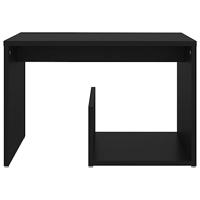 Bijzettafel 59x36x38 cm spaanplaat zwart - thumbnail