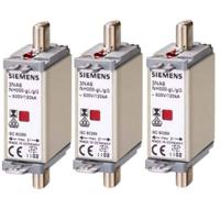 Siemens 3NA6824 Zekeringsinzetstuk Afmeting zekering : 000 80 A 500 V/AC, 250 V/DC 3 stuk(s) - thumbnail