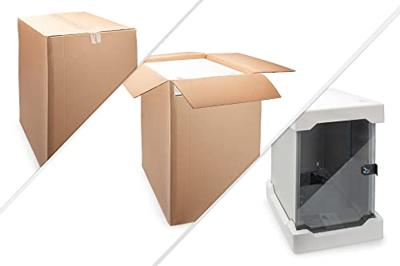 Digitus DN-10-12U 10inch-wandkast (b x h x d) 312 x 592 x 300 mm 12 HE Grijs-wit (RAL 7035)