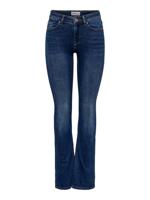 Only Onlblush Mid Flared Dnm Tai021 Flare Dark Blue Denim - thumbnail