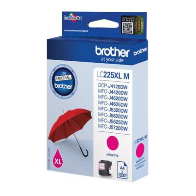 Brother Inktcartridge LC-225XLM Origineel Magenta LC-225 XL M
