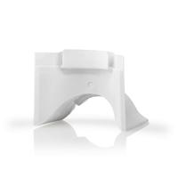 Kabelmanagement | Buis | In de hoek | 1 Stuks | PVC | Wit - thumbnail