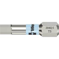 Wera 3840/1 TS Bits Zeskant, RVS, Hex-Plus, 2.5 x 25 mm - 1 stuk(s) - 05071072001 - thumbnail