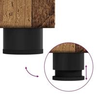 Dressoir met plank Oudhout 55,5 x 29 x 100 cm Bewerkt hout - thumbnail