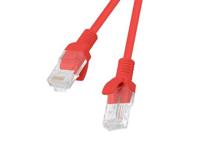 PATCHCORD KAT.5E UTP 1.5M CZERWONY FLUKE PASSED LANBERG 10-PACK - thumbnail