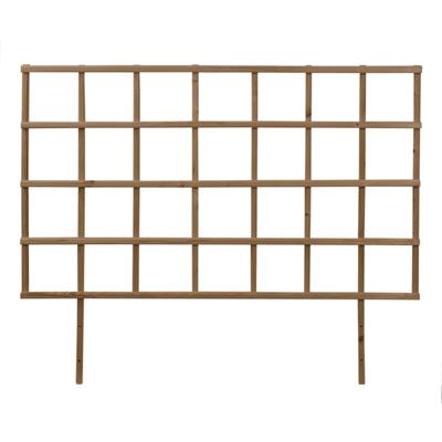 Esschert Design trellis verhoogde kweekbak bruin L