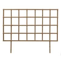 Esschert Design trellis verhoogde kweekbak bruin L - thumbnail