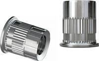 Gesipa Blindklinkmoer | blindkl.nagelsteel DxL 7 x 9,5 mm M5 | staal, verzinkte platte kop | 500 stuks - 1658768 1658768 - thumbnail