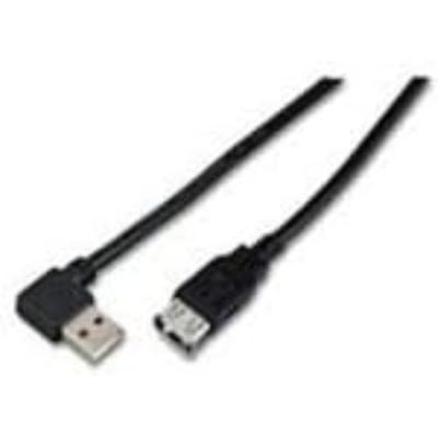 MicroConnect 1,8 m USB2.0A M-F USB-kabel 1,8 m USB A zwart – USB-kabel (1,8 m, USB A, 2.0, stekker / bus connector, zwart)