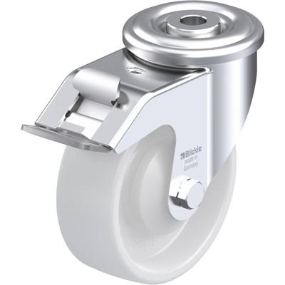 Blickle LER-PO 100KA-FI Zwenkwiel met rem Wieldiameter: 100 mm Draagvermogen (max.): 150 kg 1 stuk(s)