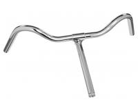 Ergotec stuur Holland 25,4 540mm 30cm pen chroom - thumbnail