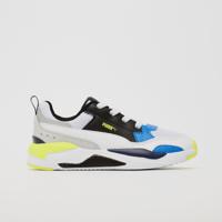 Puma X-Ray 2 Square AC PS sneakers wit/zwart/blauw/geel - thumbnail