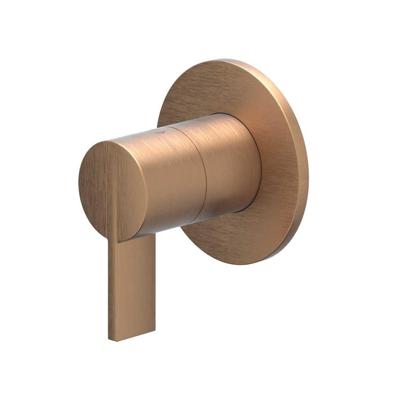 Afbouwdeel IVY Pact 2-Weg Stop-Omstel Geborsteld Mat Koper PVD IVY Afbouwdeel IVY Pact 2-Weg Stop-Omstel Geborsteld Mat Koper PVD IVY