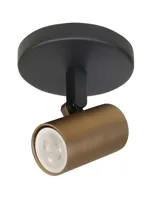 Highlight Spot Picollo 1 lichts incl mini GU10 zwart goud - thumbnail