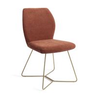 Jesper Home Eetkamerstoel 'Ikata' Beehive Gold, kleur Cosy Copper - thumbnail