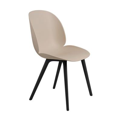 Gubi Beetle eetkamerstoel kunststof New Beige / Black