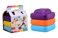 Johntoy Stap stenen schuim, set van 3 - thumbnail