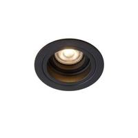 Lucide EMBED - Inbouwspot - Ø 9,1 cm - 1xGU10 - Zwart - thumbnail