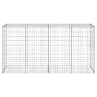 Schanskorf 200x50x100 cm gegalvaniseerd ijzer zilverkleurig - thumbnail