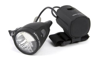 Ikzi Koplamp 3w+led incl.lader en oplaadbare batterijen