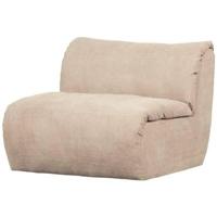 WOOOD Baggy 1-Zits Element - Zand - Geweven Chenille - 81x91x101 - thumbnail